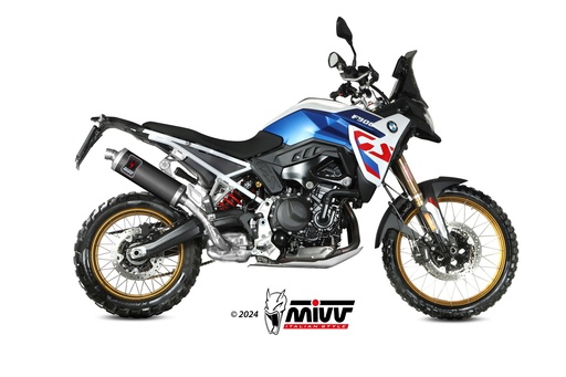 [B.043.LDKB] Mivv Slip-On Dakar Black BMW F 900 GS 2024