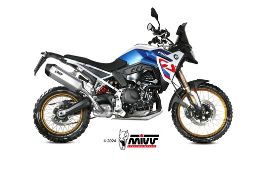 [B.043.LRX] Mivv Slip-On Speed Edge St. Steel BMW F 900 GS 2024