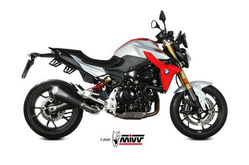 [B.038.LDRB] Mivv Slip-On Delta Race Black BMW F 900 R 2020-24
