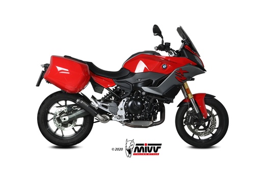 [B.037.LC4B] Mivv Slip-On X-M1 Black BMW F 900 XR 2020-24