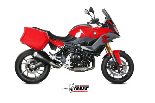 [B.037.LDRB] Mivv Slip-On Delta Race Black BMW F 900 XR 2020-24