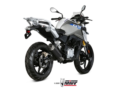 [B.035.LXBP] Mivv Full system 1x1 GP Pro Black BMW G 310 GS 2017-24