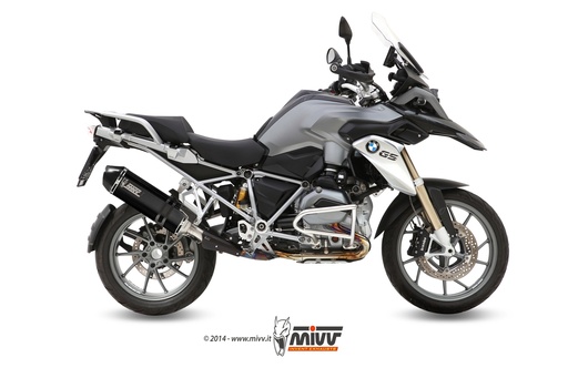 [B.016.LRB] Mivv Slip-On Speed edge black BMW R 1200 GS / Adventure 2013-18
