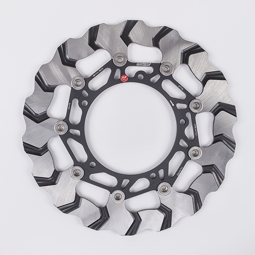 [BY711R] Braking Disco de freno delantero derecho Batfly Ø310/132 para Yamaha