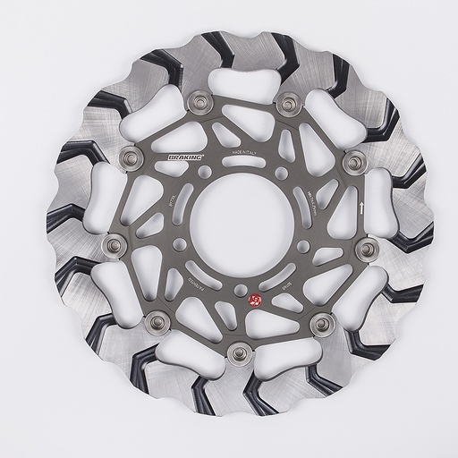 [BY770L] Braking Disco de freno delantero izquierdo Batfly Ø300/80,5 para Kawasaki