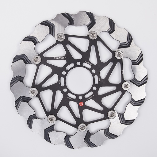 [BY773L] Braking Disco de freno delantero izquierdo Batfly Ø320/64 para Aprilia