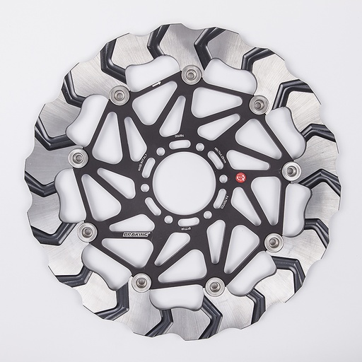 [BY773R] Braking Disco de freno delantero derecho Batfly Ø320/64 para Aprilia