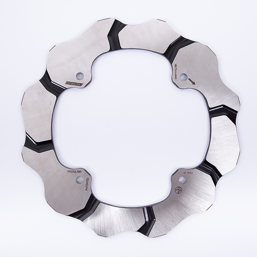 [BY9009R] Braking Disco de freno trasero derecho W-FIX Batfly Ø248/136 para CAN-AM