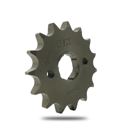 [C3001-14ZZ0] RK Piñón de Acero de 14 Dientes. Paso de Cadena 428