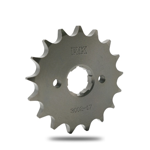 [C3002-16ZZ0] RK Piñón de Acero de 16 Dientes. Paso de Cadena 428