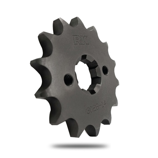 [C3028-16ZZ0] RK Piñón de Acero de 16 Dientes. Paso de Cadena 428