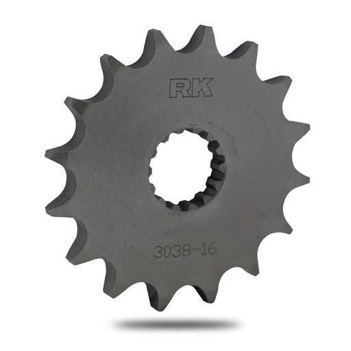[C3038-17ZZ0] RK Piñón de Acero de 17 Dientes. Paso de Cadena 428