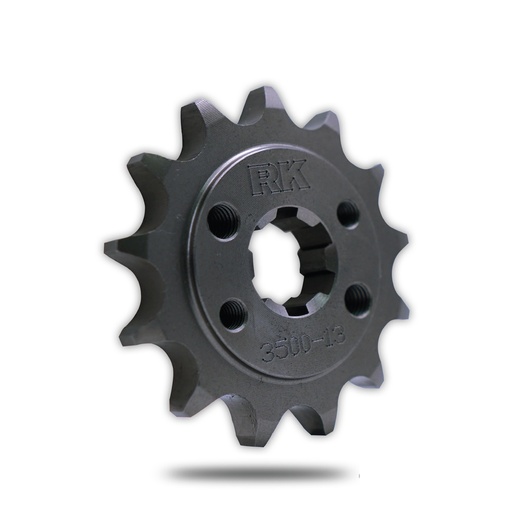 [C3500-13ZZ0] RK Piñón de Acero de 13 Dientes. Paso de Cadena 428