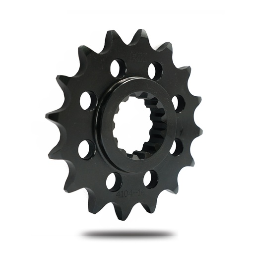 [C4104-16BK2] RK Piñón de Acero en color negro de 16 Dientes. Paso de Cadena 520