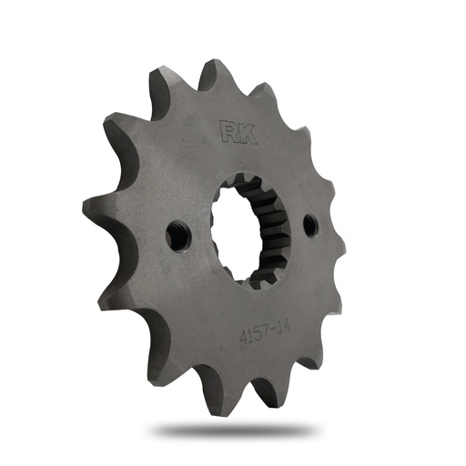 [C4157-16ZZ0] RK Piñón de Acero de 16 Dientes. Paso de Cadena 520