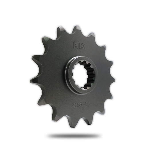 [C4163-14ZZ0] RK Piñón de Acero de 14 Dientes. Paso de Cadena 520