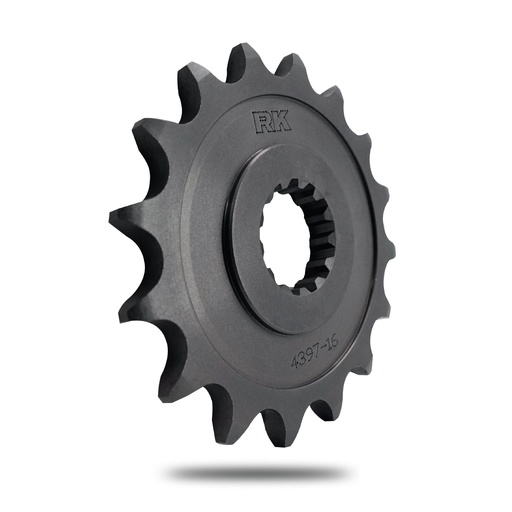 [C4397-14ZZ0] RK Piñón de Acero de 14 Dientes. Paso de Cadena 520