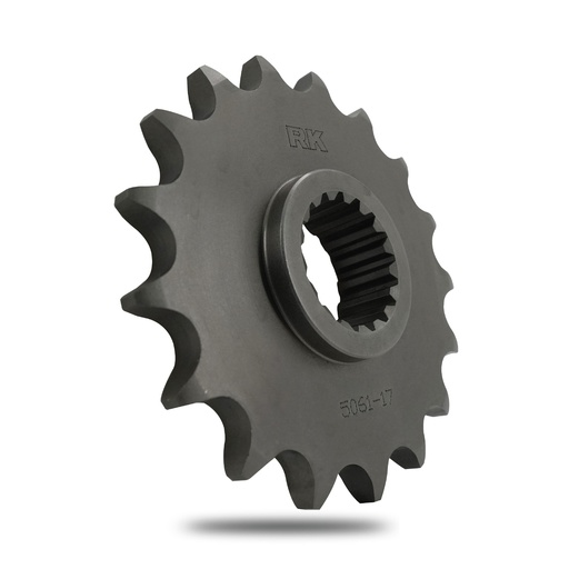[C5061-17ZZ0] RK Piñón de Acero de 17 Dientes. Paso de Cadena 525