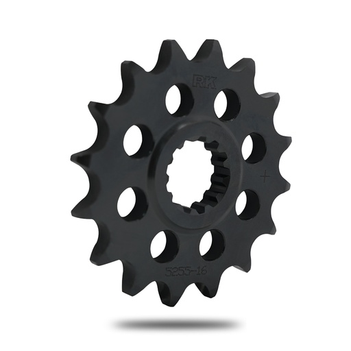 [C5255-17BK2] RK Piñón de Acero en color negro de 17 Dientes. Paso de Cadena 525