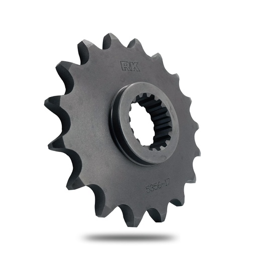 [C5356-17ZZ0] RK Piñón de Acero de 17 Dientes. Paso de Cadena 525