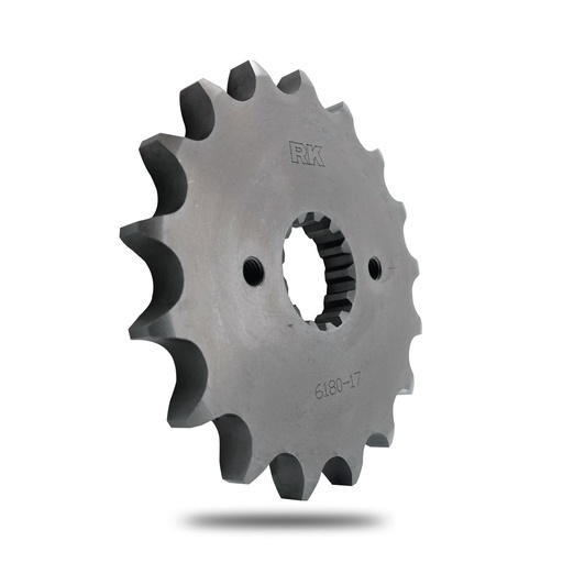 [C6180-16ZZ0] RK Piñón de Acero de 16 Dientes. Paso de Cadena 530