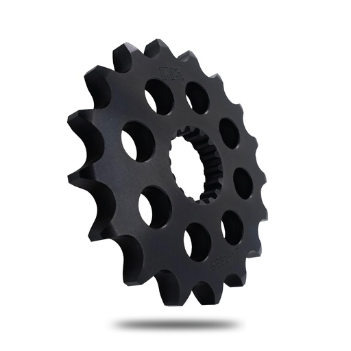 [C6221-18BK2] RK Piñón de Acero en color negro de 18 Dientes. Paso de Cadena 530