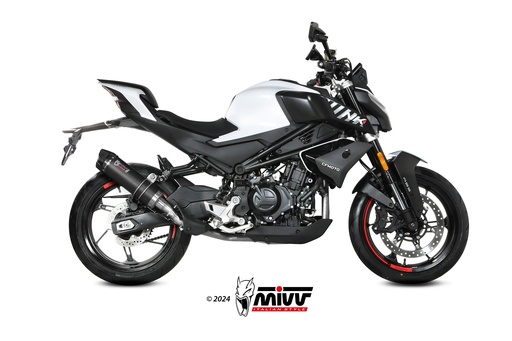 [CF.004.L2SC] Mivv Slip-On GP Carbono con tapa de carbono CF Moto 450NK 2022-24