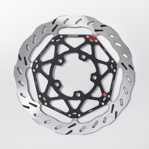 [EP070L] Braking Disco de freno delantero izquierdo Epta W-FLO Ø300/80,5 para Kawasaki