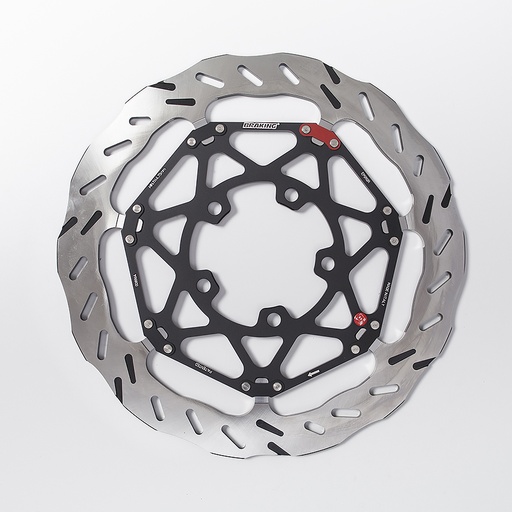 [EP090R] Braking Disco de freno delantero derecho Epta W-FLO Ø310/80,5 para Kawasaki
