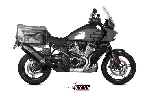 [HD.003.LRB] Mivv Slip-On Speed edge Black Harley Davidson Pan Amercia 2020-24