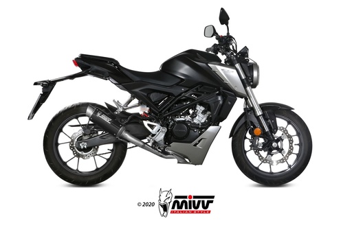 [H.074.L2P] Mivv Full system 1x1 GP Pro carbono Honda CB 125 R 2018-20