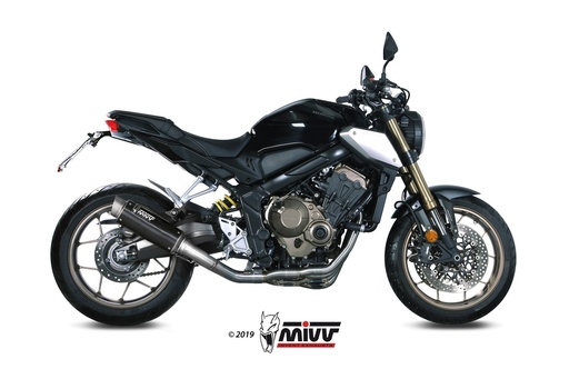 [H.072.LXBP] Mivv Full system 4x2x1 GP Pro Black Honda CB 650 R / CBR 650 R 2019-23
