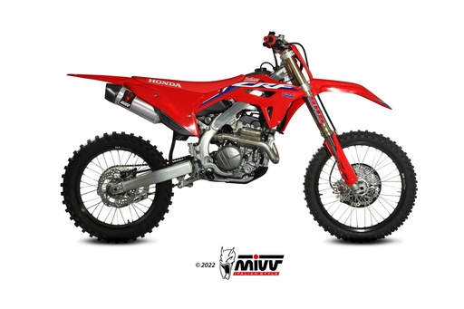 [M.HO.035.S4C] Mivv Slip-On Oval Titanium Honda CRF 250 2022-24