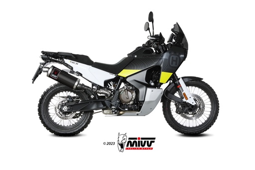 [HU.002.LEKB] Mivv Slip-On Dakar Black Husqvarna Norden 901 2022-24