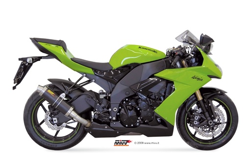 [K.021.L2S] Mivv Slip-On GP carbon Kawasaki ZX-10 R 2008-10