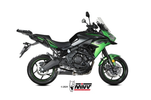 [K.059.LDRB] Mivv Slip-On Delta Race black Kawasaki Versys 650 2024