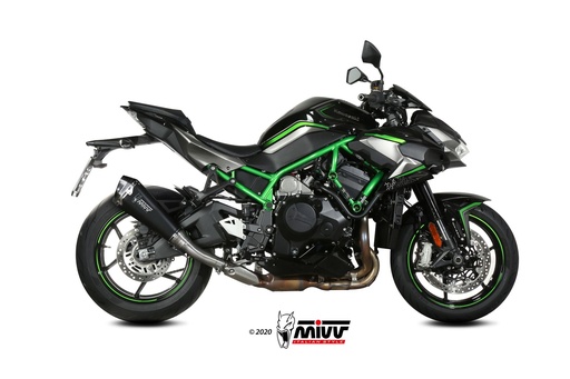 [K.053.LDRB] Mivv Slip-On Delta Race Black Kawasaki Z H2 / SE 2020-24