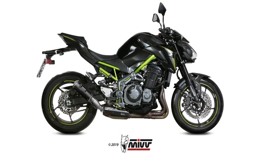 [K.045.LM3C] Mivv Slip-On Mk3 carbono Kawasaki Z900 2017-23
