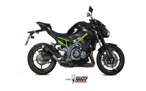 [K.045.LXBP] Mivv Slip-On GP Pro Black Kawasaki Z900 2017-19 / Z900 A2 (35 KW / 70 KW) 2017-24