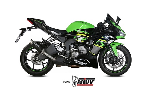 [K.050.L2P] Mivv Slip-On GP Pro carbono Kawasaki ZX-6 R 636 2019-20