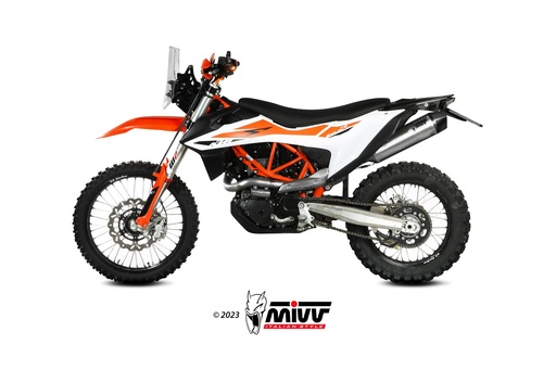 [M.KT.032.LXC] Mivv Slip-On STR1 St. Steel KTM 690 ENDURO R / 690 SMC R 2021-24