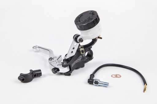 [MC6601] Braking Bomba de freno Radial Ø16 con Palanca Plata Articulada y Ajustable