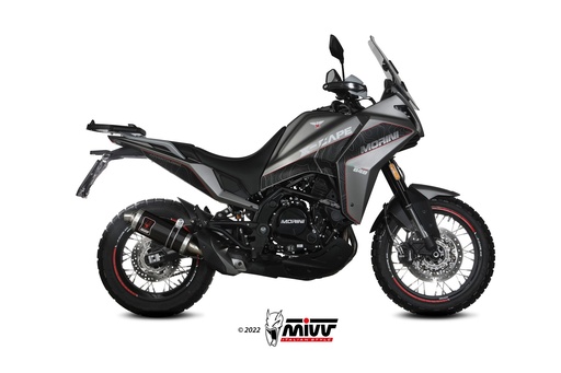 [MM.001.LDKB] Mivv Slip-On DAKAR Black Moto MORINI X-CAPE 2021-24