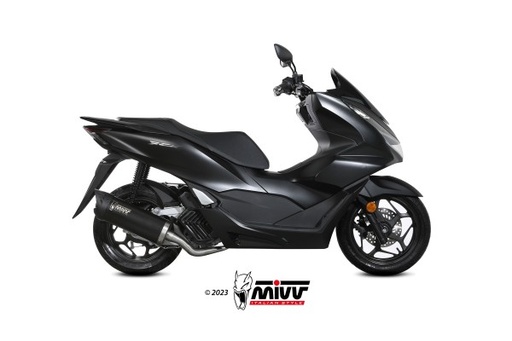 [MV.HO.0006.LV] Mivv Full system 1x1 Mover Black Honda PCX 125 2021-24
