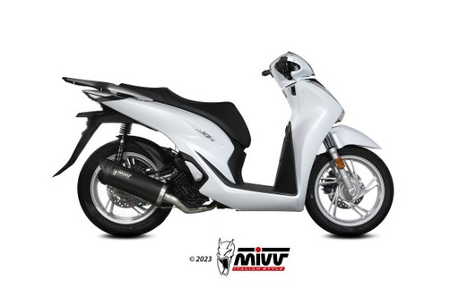 [MV.HO.0007.LV] Mivv Full system 1x1 Mover Black Honda SH 125 / 150 2020-24