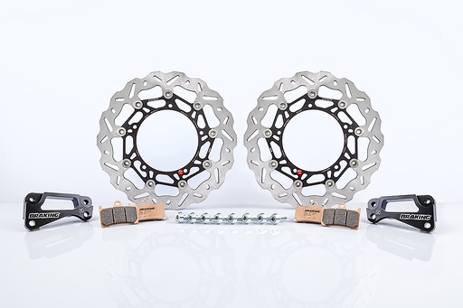 [OKWK09] Braking Kit de Sobremedida de Disco de freno delantero SK2 Ø300 para Yamaha