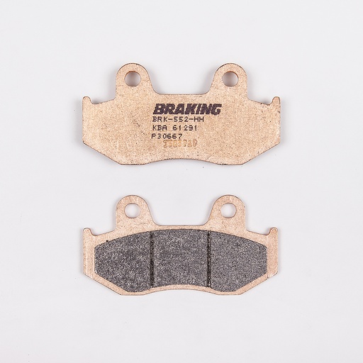 [P30667] Braking Juego de pastillas de freno sinterizadas P30 para Honda