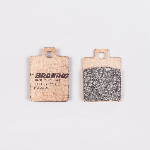 [P30808] Braking Juego de pastillas de freno sinterizadas P30 para Gilera/Peugeot/Piaggio/SYM