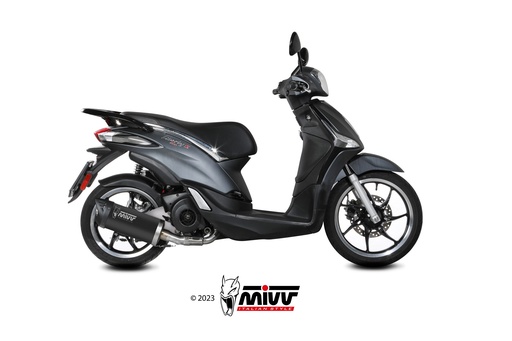 [MV.PG.0009.LV] Mivv Full system 1x1 Mover Black Piaggio Liberty 125 2019-24