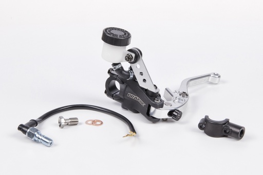 [QC3601] Braking Bomba Embrague Radial Universal Ø13 Palanca Plateada